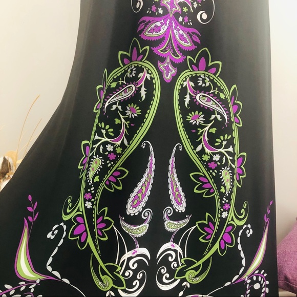 NWOT Elysa Suzanne Strapless Boho Maxi Dress, XS - Picture 4 of 9